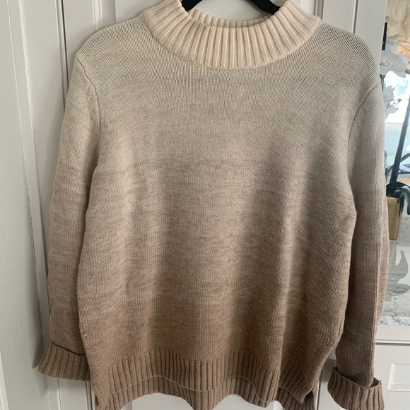 Athleta ombré sweater merino wool large - Picture 1 of 4